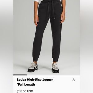 LULULEMON SCUBA JOGGERS